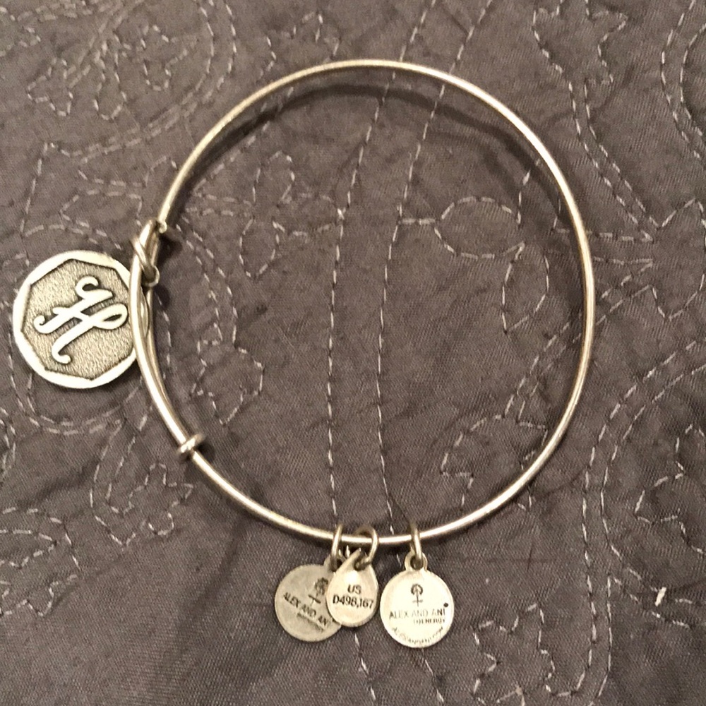 Alex and Ani bracelet with H monogram. - Picture 3 of 5
